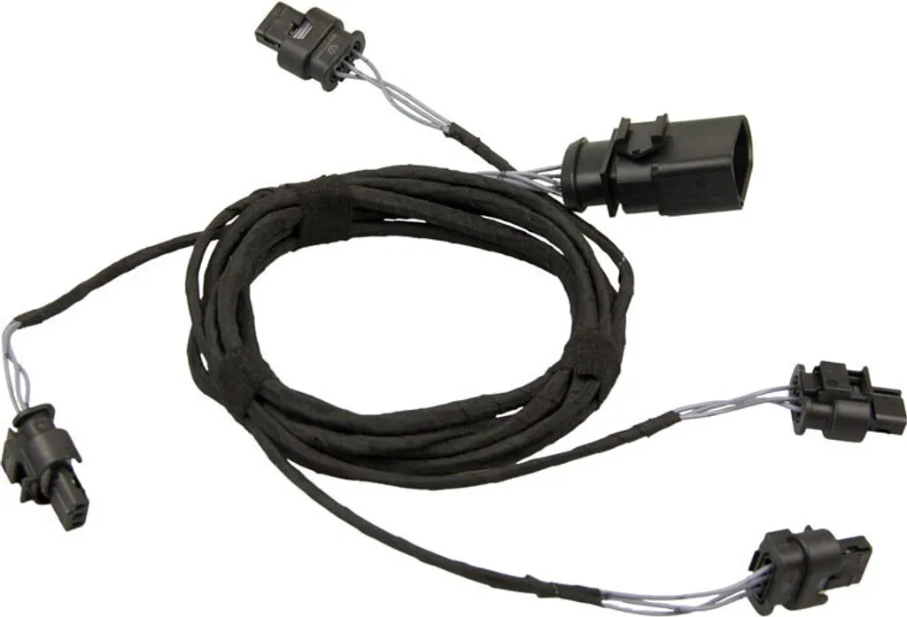 Kit Cablaggio Kufatec PDC VW T5 2010+ | Montaggio Sensori Anteriori