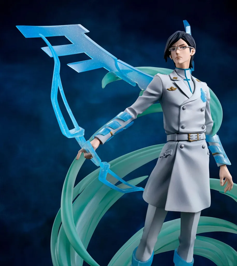 Uryu Ishida Figuarts ZERO Bleach avec Effets d'Attaque Translucides 23 cm - 2