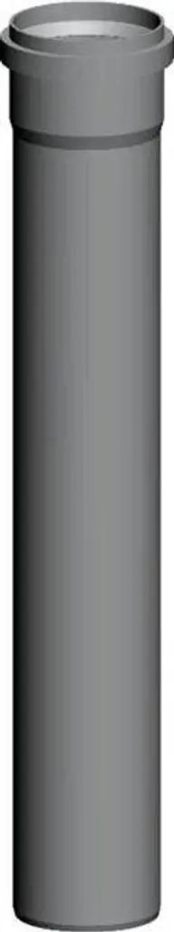 Wolf Tuyau DN80 L2000mm Anti-Condensat pour Évacuation Fumées Sécurisée