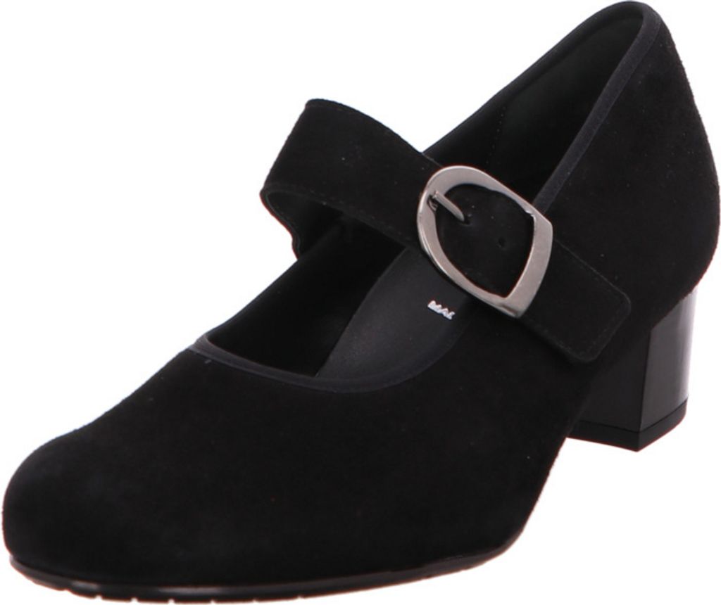 Semler Cleo Chevro Weite H Slingpumps Schwarz in Gr. 43