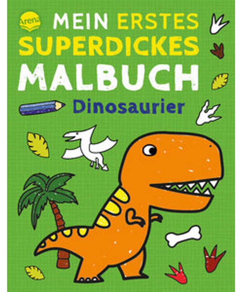 Mon premier livre de coloriage super épais ? Dinosaures Image du produit 