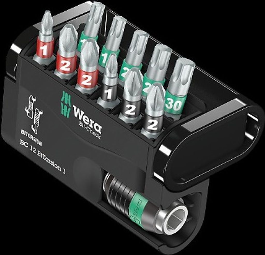 Wera Bit-Check 12 BiTorsion 1 Bits-Sortiment