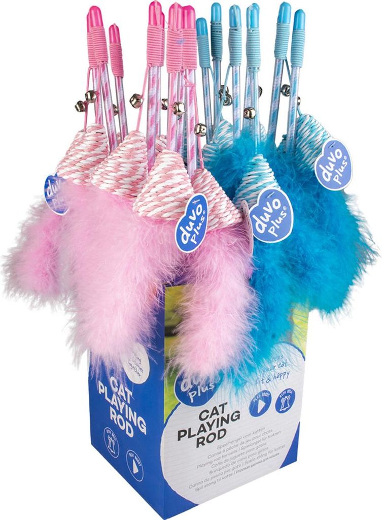 Duvo+ Spielangel Catchy Dreieck mit Federn