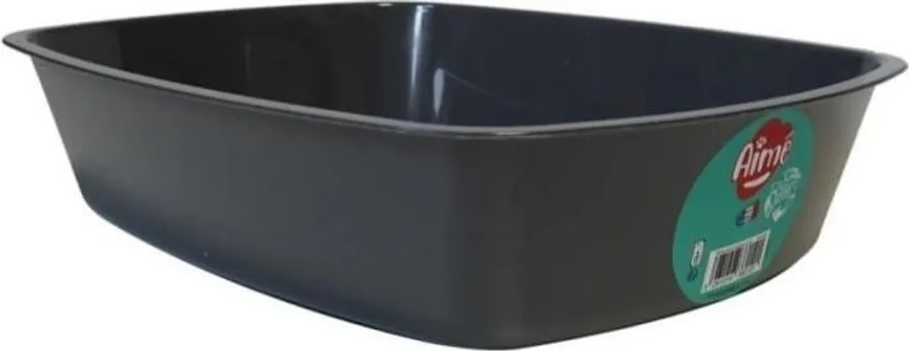 Aimé Lettiera Aperta 43x31x10cm per Gattini e Gatti Adulti - Anti-Perdita