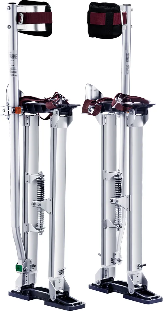 SucceBuy Échasses de Plâtrier 24-40 Pouces en Aluminium avec Coussinets