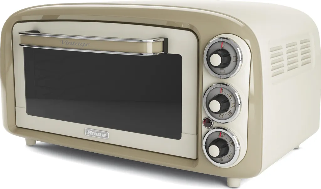 Petit four électrique Ariete 979 idéal pour réchauffer et cuire 18L Beige