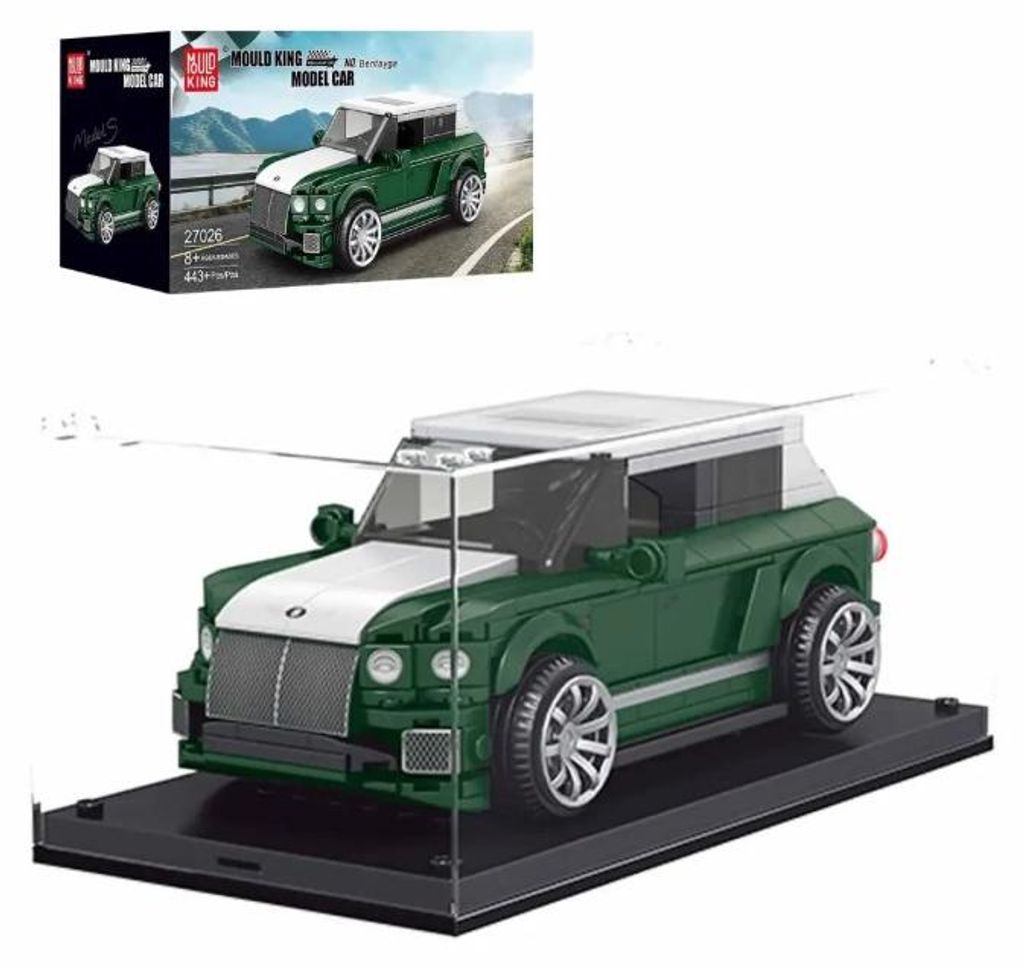 Mould King 27026 Bentayga + Showcase