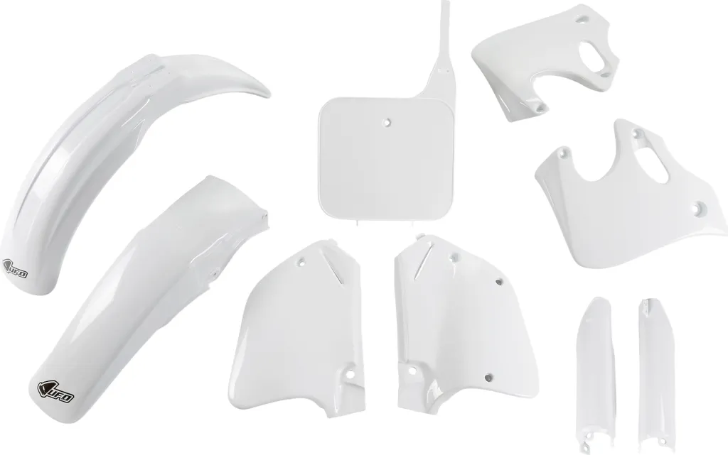 Kit carénage blanc OEM avec protection de fourche pour Honda CR R
