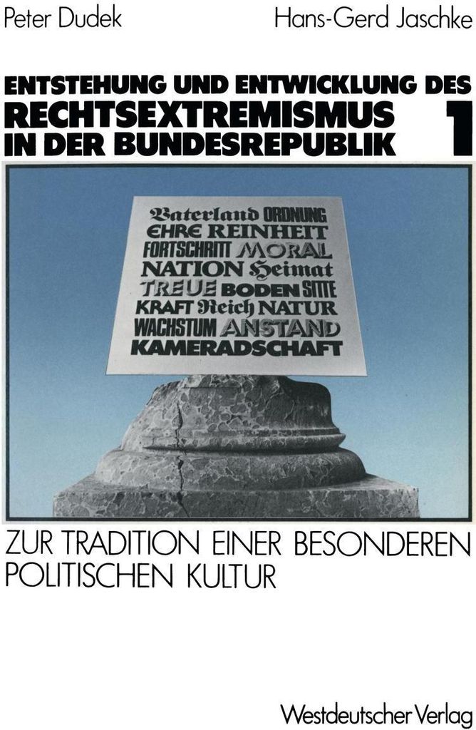 Entstehung und Entwicklung des Rechtsextremismus in der Bundesrepublik