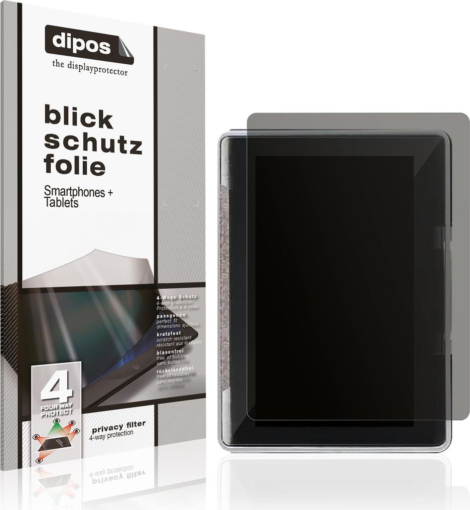 Blickschutzfolie für Tchibo Office Kaffee-Vollautomat matt Schutzfolie Folie Display Schutz dipos
