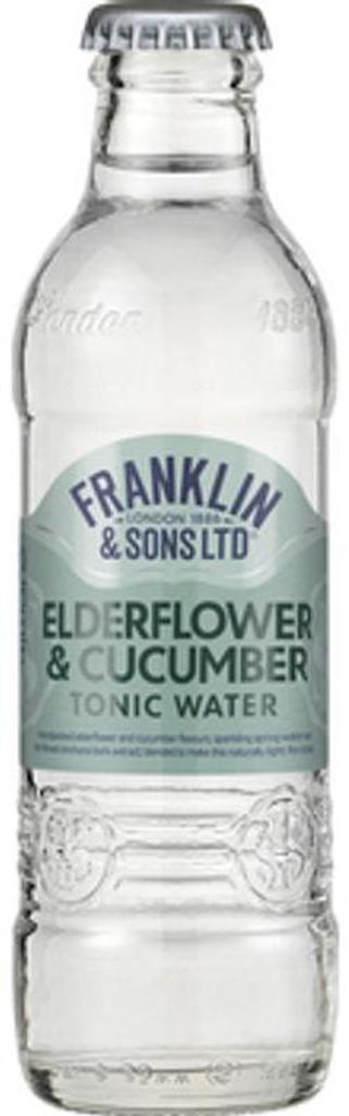 Franklin&Sons Elderflower & Cucumber Tonic Water 200 ml Zdjęcie produktu 