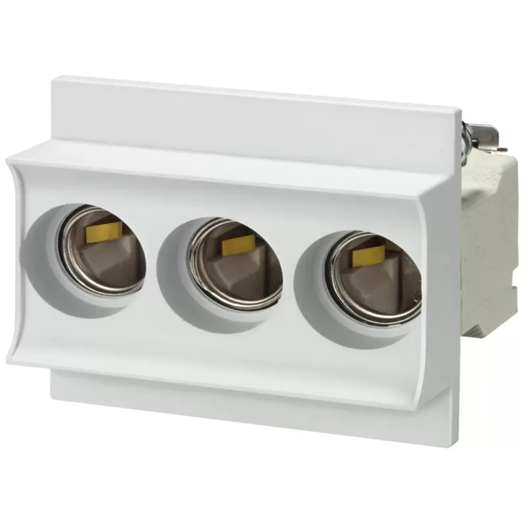 Base porte-fusible Neozed D01 16A pour installation triphasée 5SG5553