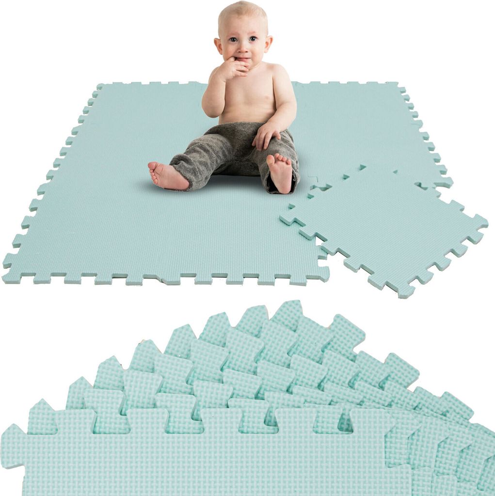 9-częściowa mata do układania puzzli dla niemowląt - 30x30 Zdjęcie produktu 