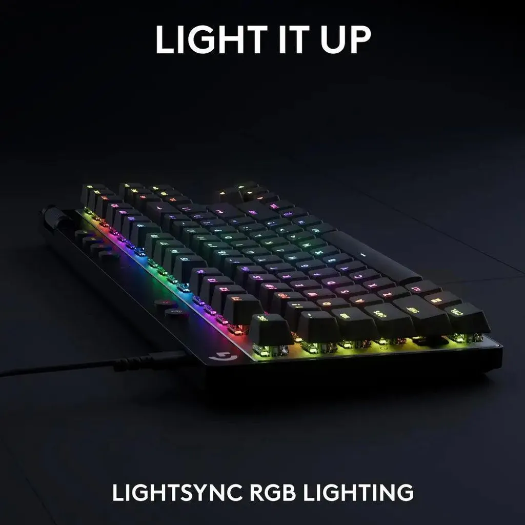 Clavier Gamer Logitech G PRO X TKL Rapid Idéal pour Compétition et FPS