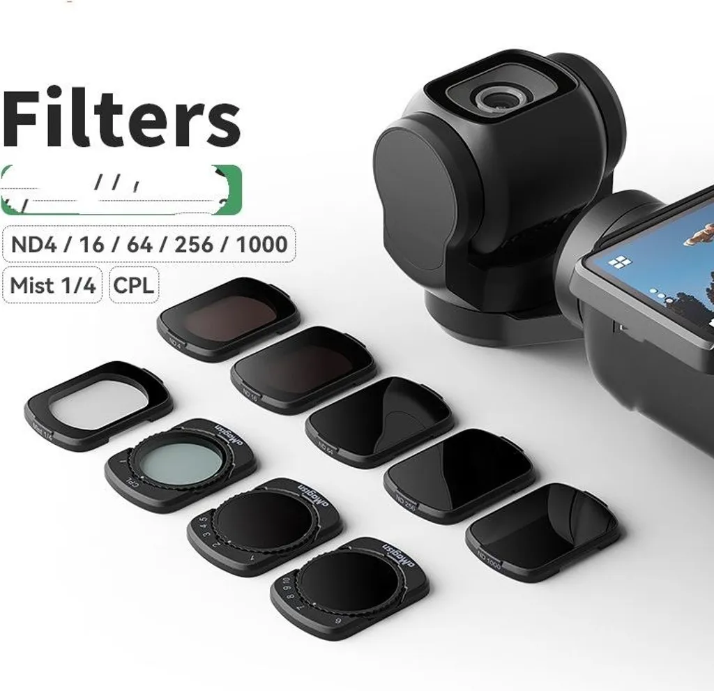 Filtre à densité neutre variable pour DJI Pocket 3 accessoire vidéo INF - 4