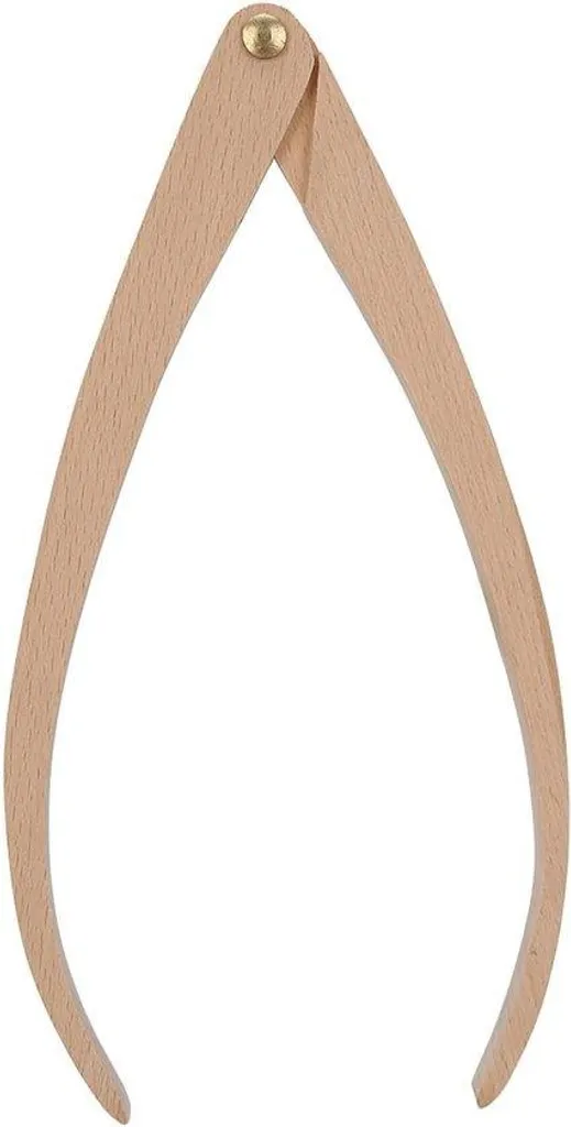 Instrument de mesure en bois type pied à coulisse 30 cm pour potier