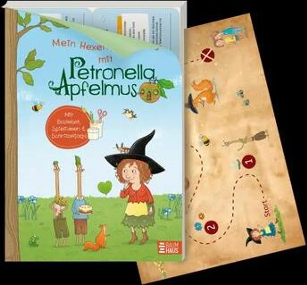 Livre d'anniversaire magique Petronella Apfelmus - Album pour Enfants