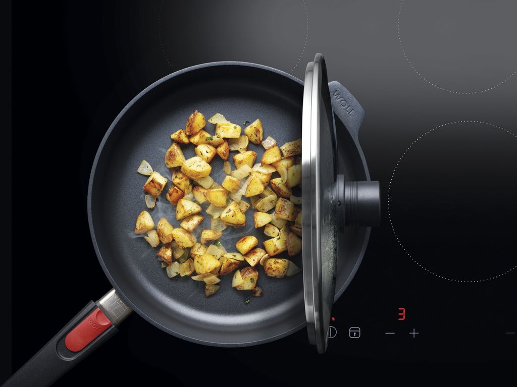 Woll Diamond Lite Guss-Hochrandpfanne: abnehmbarer Stiel, Produktbild 5