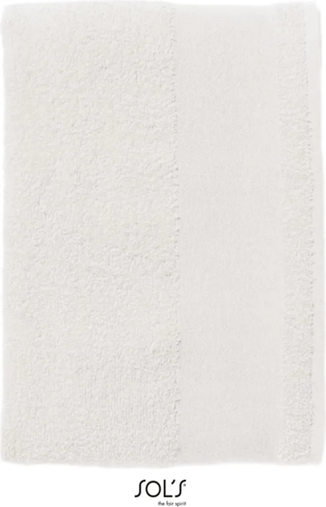 Telo Bagno Personalizzabile SOL'S 89002 Island | 100x150 cm Bianco