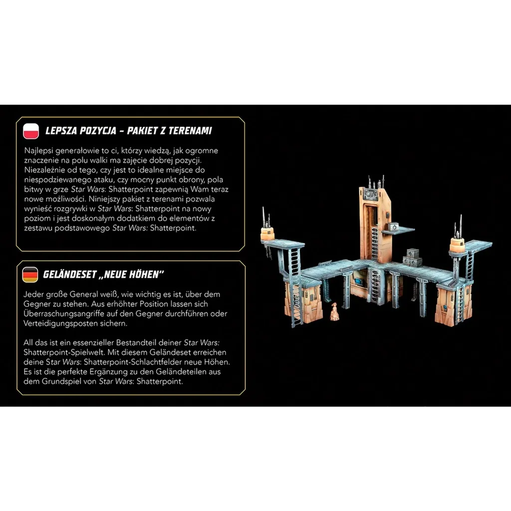 Améliorez votre Table Shatterpoint avec le Pack Terrain Haute Position