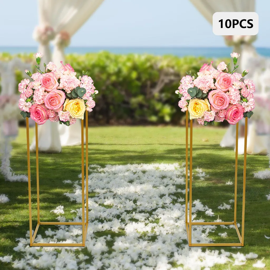 Support de fleurs doré montage rapide design chic modèle M résistant