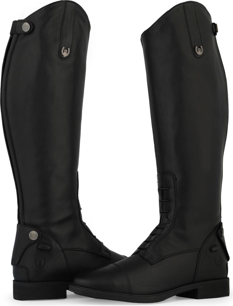 Bronco ECONOMY-PONY Reitstiefel, Stiefel, Farbe:Schwarz, Größe:41