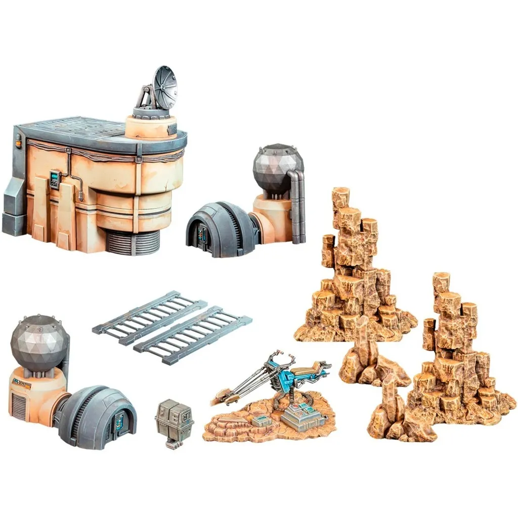 Terrain de Jeu Star Wars Shatterpoint Couverture du Sol pour Abri de Combat - 6