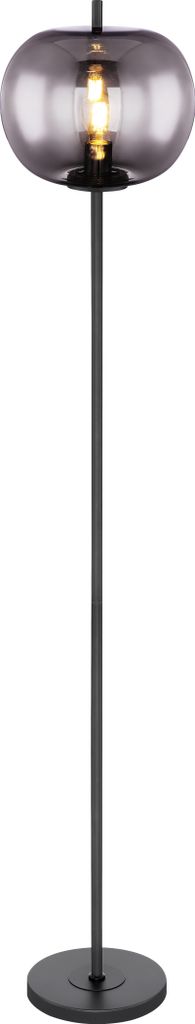 Globo Lighting Stehleuchte Metall schwarz, 1x E27 Produktbild 
