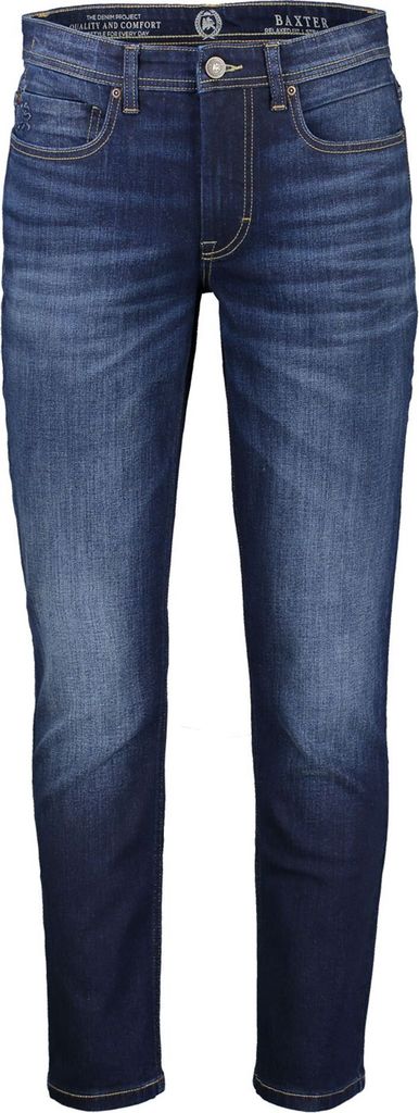 Lerros - Herren 5-Pocket-Denimstyle in Used-Optik (2009329), Größe:W40, Länge:L32, Farbe:dark blue (495)