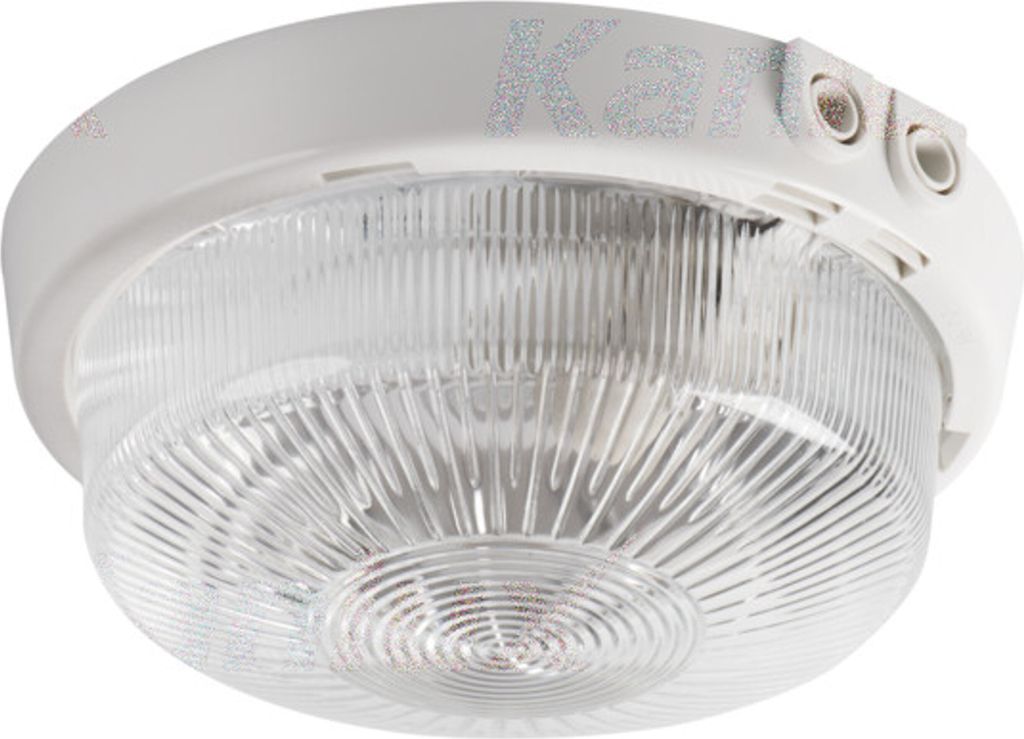 Kanlux | Plafon TUNA E27 - Weiß - IP44 - Wand- und Deckenmontage - Hochwertige Beleuchtung