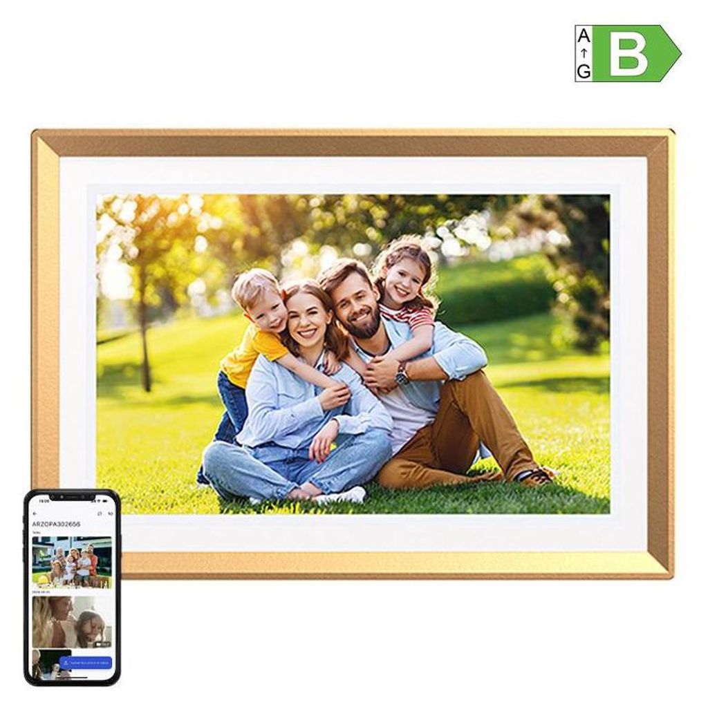 Arzopa D10 (gold) 10.1" digital photo frame Obrázok produktu 