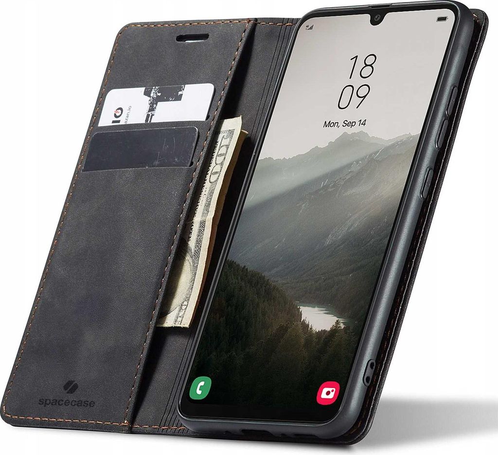 Spacecase Geldbörse Galaxy A34 5G schwarz
