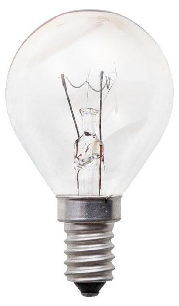 Philips gloeilamp, druppelvorm, 25W, E14, helder glas. 25 Productafbeelding 