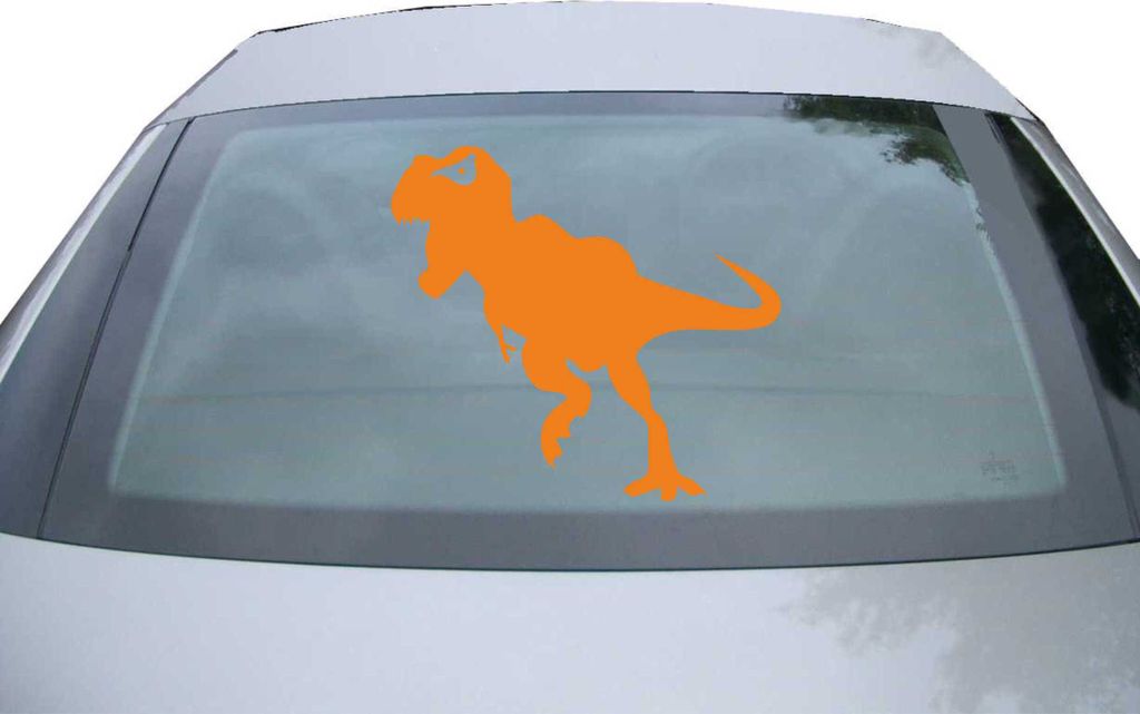 Indigos UG - Aufkleber Heckscheibe & Motorklappe DE6695 - orange - 600x554 mm - woman - Auto Scheiben Fenster Heckklappe Tuning Racing JDM - Die cut