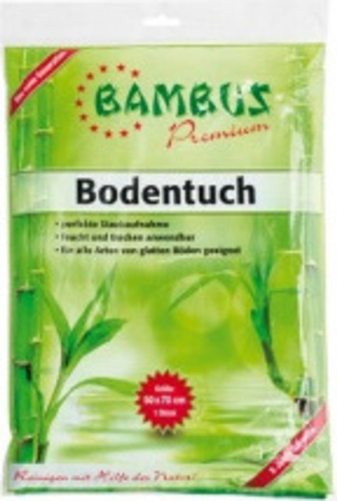 Premium Bambus Bodentuch 50 x 70 cm, trocken & feucht verwendbar, maschinenwaschbar bis 60°C