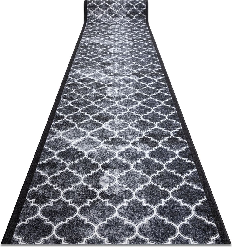 Pogumovaný běhoun CLOVER šedá 100 cm šedá 100x330 cm Obrázek produktu 
