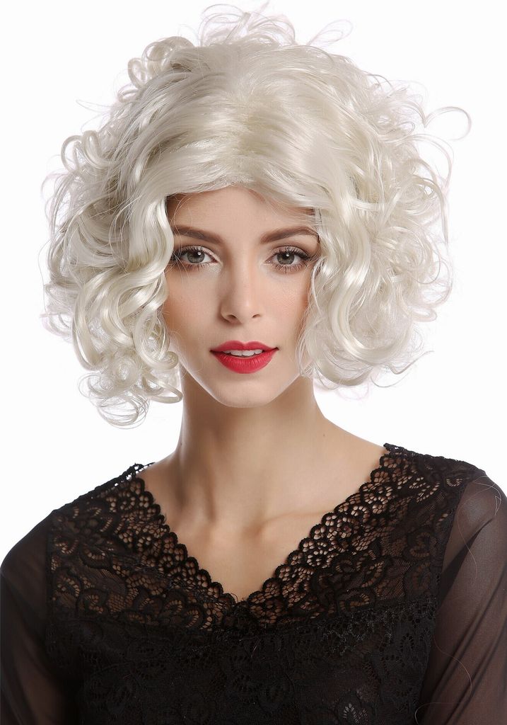 WIG ME UP Perücke Platinblond Hollywood Diva 1352-ZA613 Produktbild 