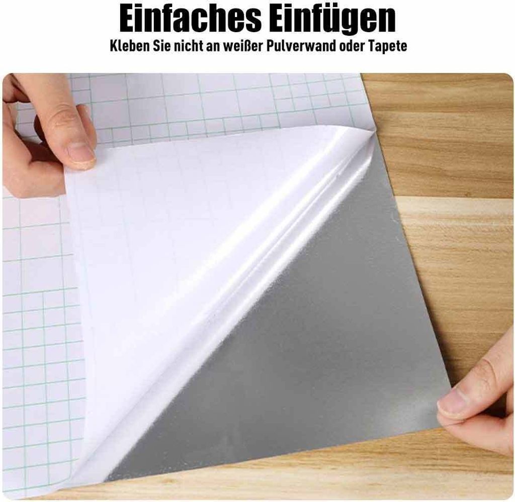 Klebespiegel Spiegel, HD Groß Wandspiegel Selbstklebender, Produktbild 4