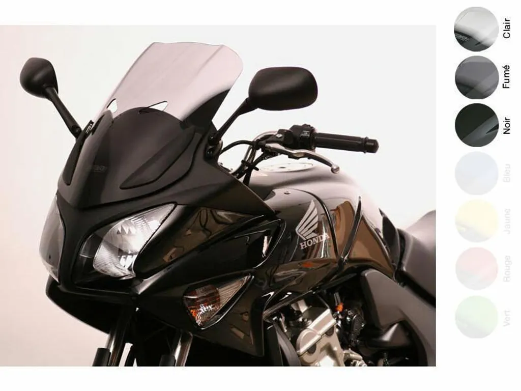 MRA Bulle Touring Gris Fumé pour Honda CBF 600 S PC38 PC43 Haute Qualité