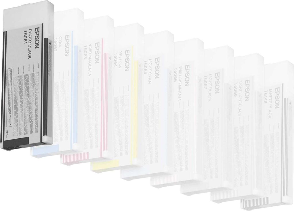 Epson Tintenpatrone photo schwarz T 606  220 ml     T 6061 Produktbild 