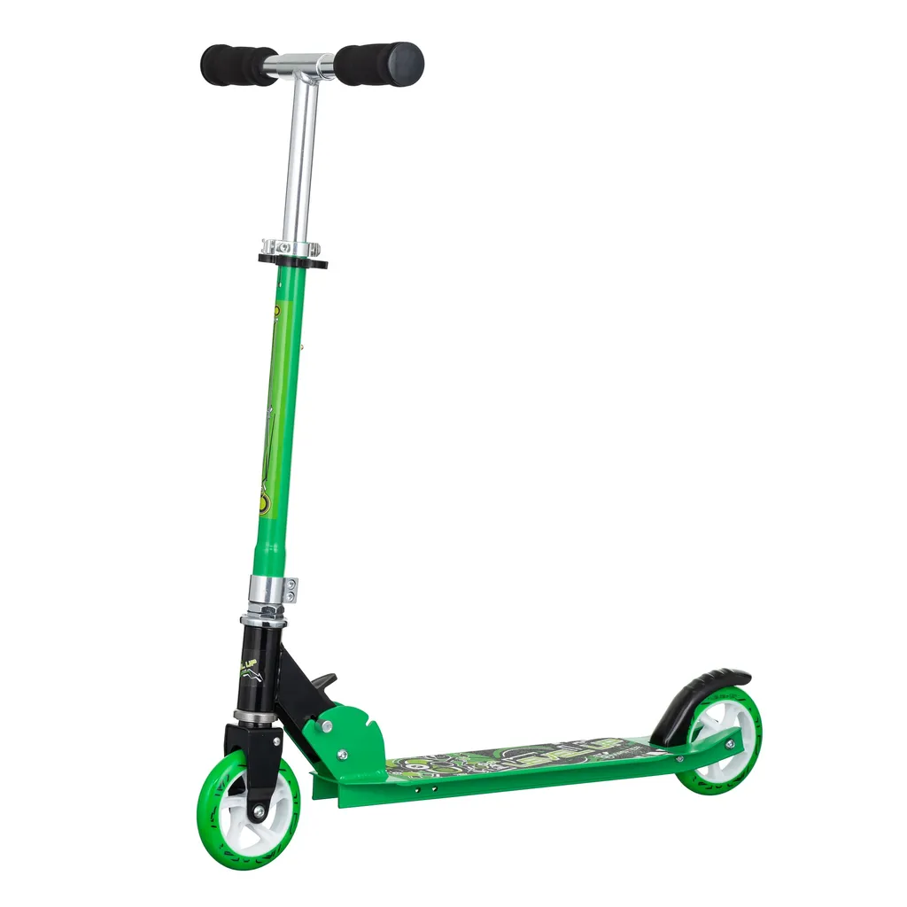 Trottinette Légère MASTER Level Up 125 mm Verte : Finis les Encombrements