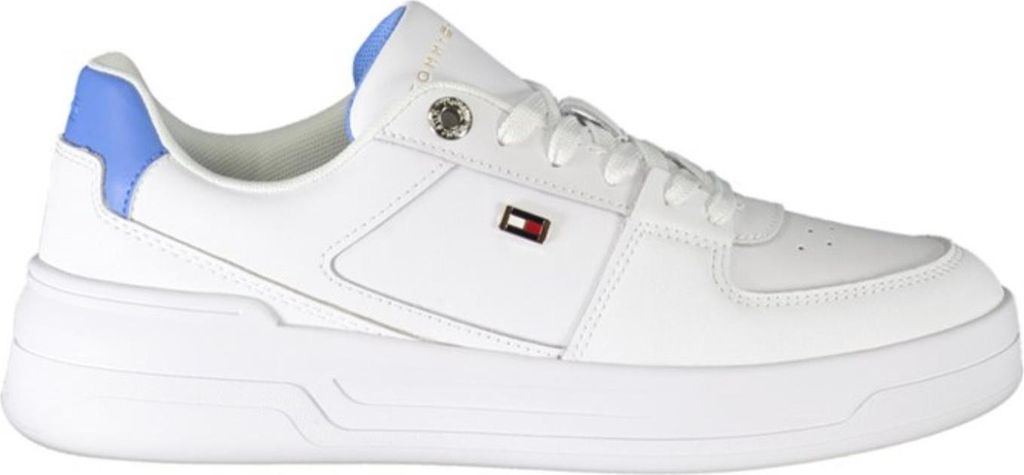 TOMMY HILFIGER WEISSE DAMEN-SPORTSCHUHE : Farbe - Weiß, Größe - 36 Größe: 36 Farbe: Weiß