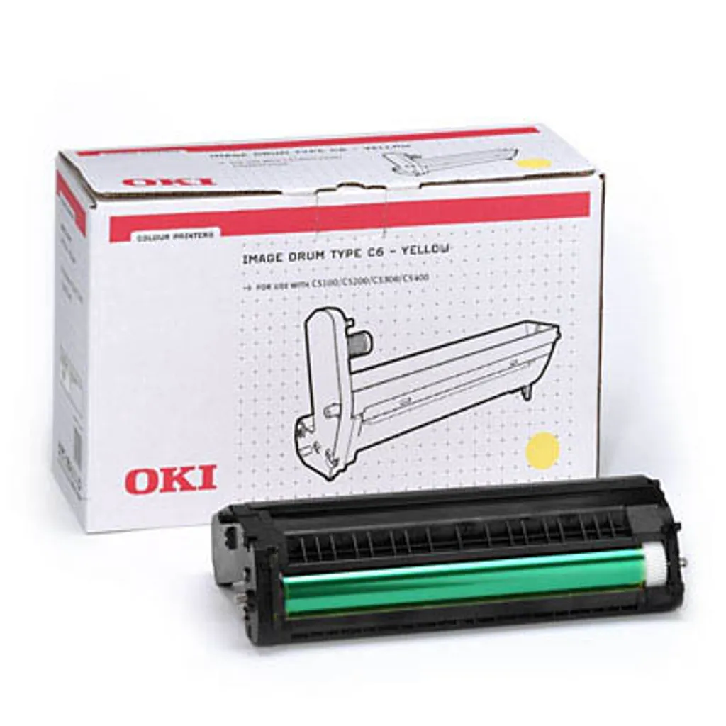 Tambour Jaune OKI 42126605 pour Bureautique et Impressions de Masse