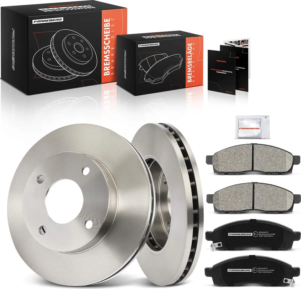 Plaquettes et disques de frein avant pour entretien Nissan NV200