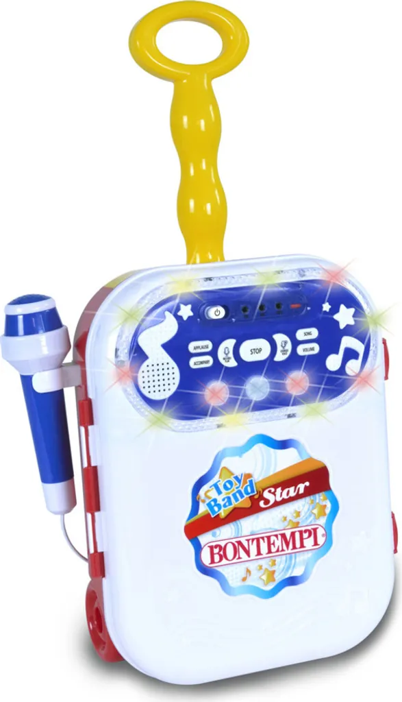 Chariot karaoké Bontempi avec MP3 et effets lumineux - Modèle Kids 2024