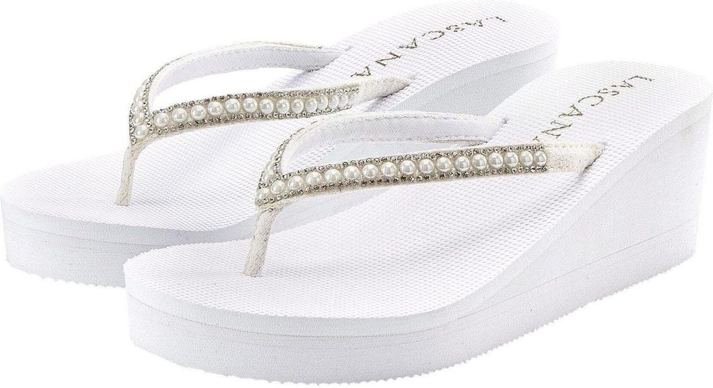 LASCANA Badezehentrenner Sandale, Badeschuh, Pantolette, Produktbild 