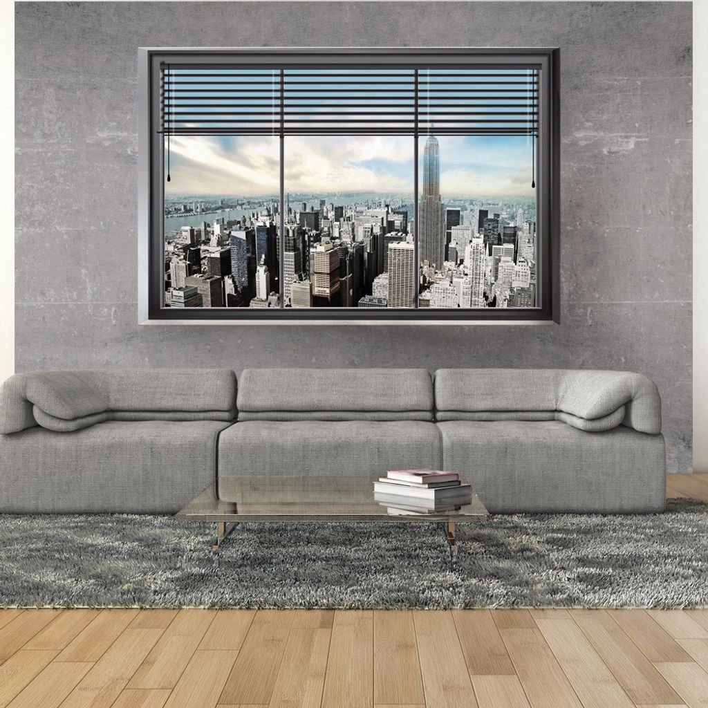 Basera Fototapete Motiv New York 10110904-14, Vliestapete, 350x245 cm
