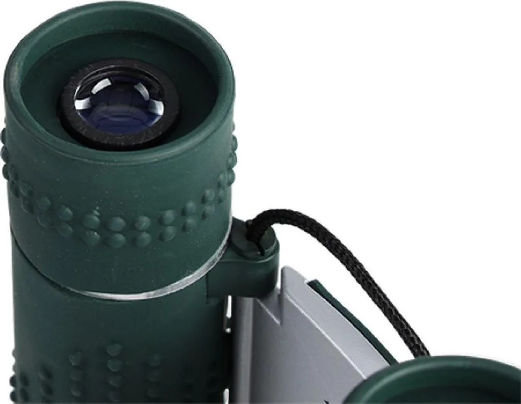 Jumelles Compactes 10x25 Focus Fixe Konus Action Vertes Haute Qualité