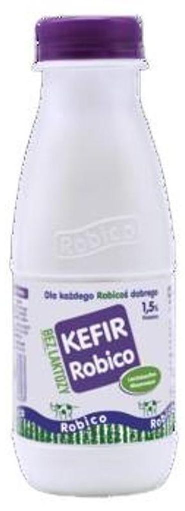 Kefir Robico bez laktozy 1,5% 400 g Zdjęcie produktu 