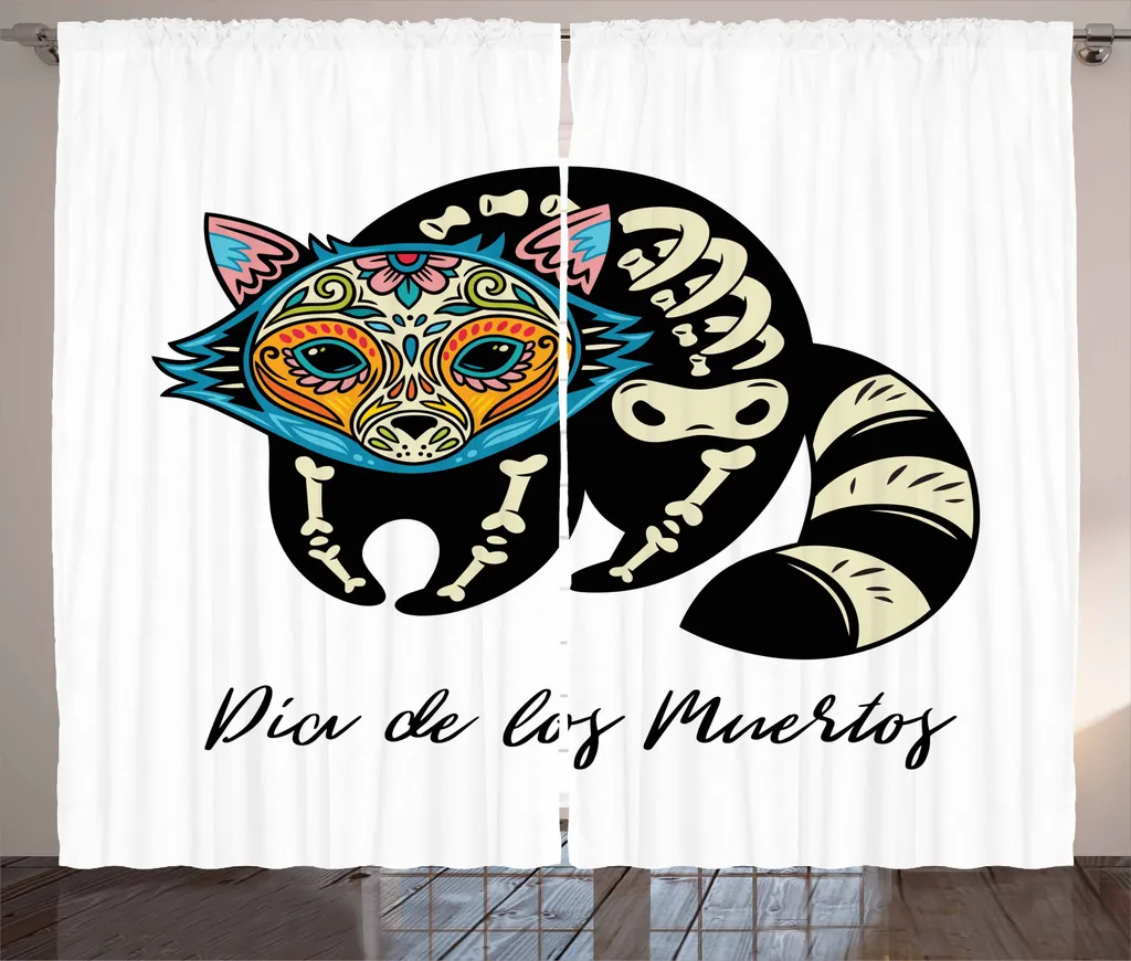 Tenda Rustica Folk Raccoon ABAKUHAUS 280x245 cm - Arredo Boho Chic